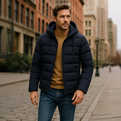 Edinburgh | Men’s Waterproof Hooded Parka – Winter Puffer Jacket