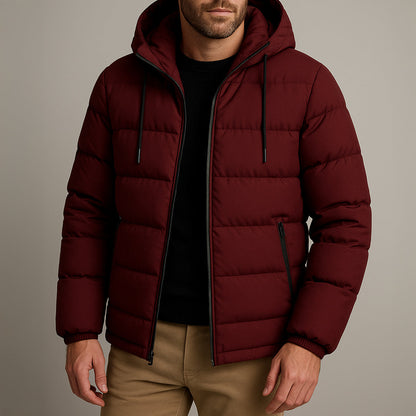 Edinburgh | Men’s Waterproof Hooded Parka – Winter Puffer Jacket