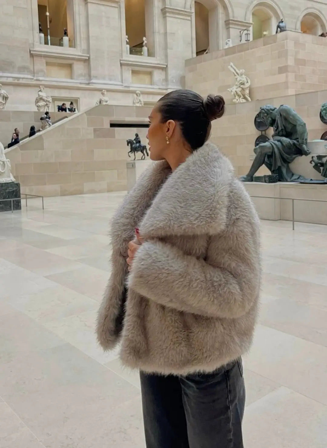 Ela | Women’s Faux Fur Coat