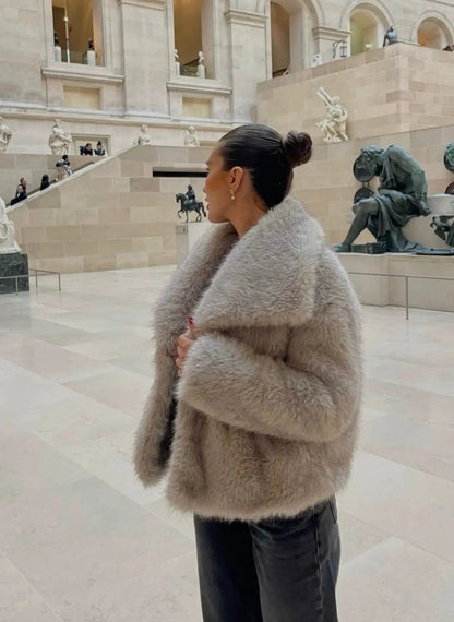 Ela | Women’s Faux Fur Coat