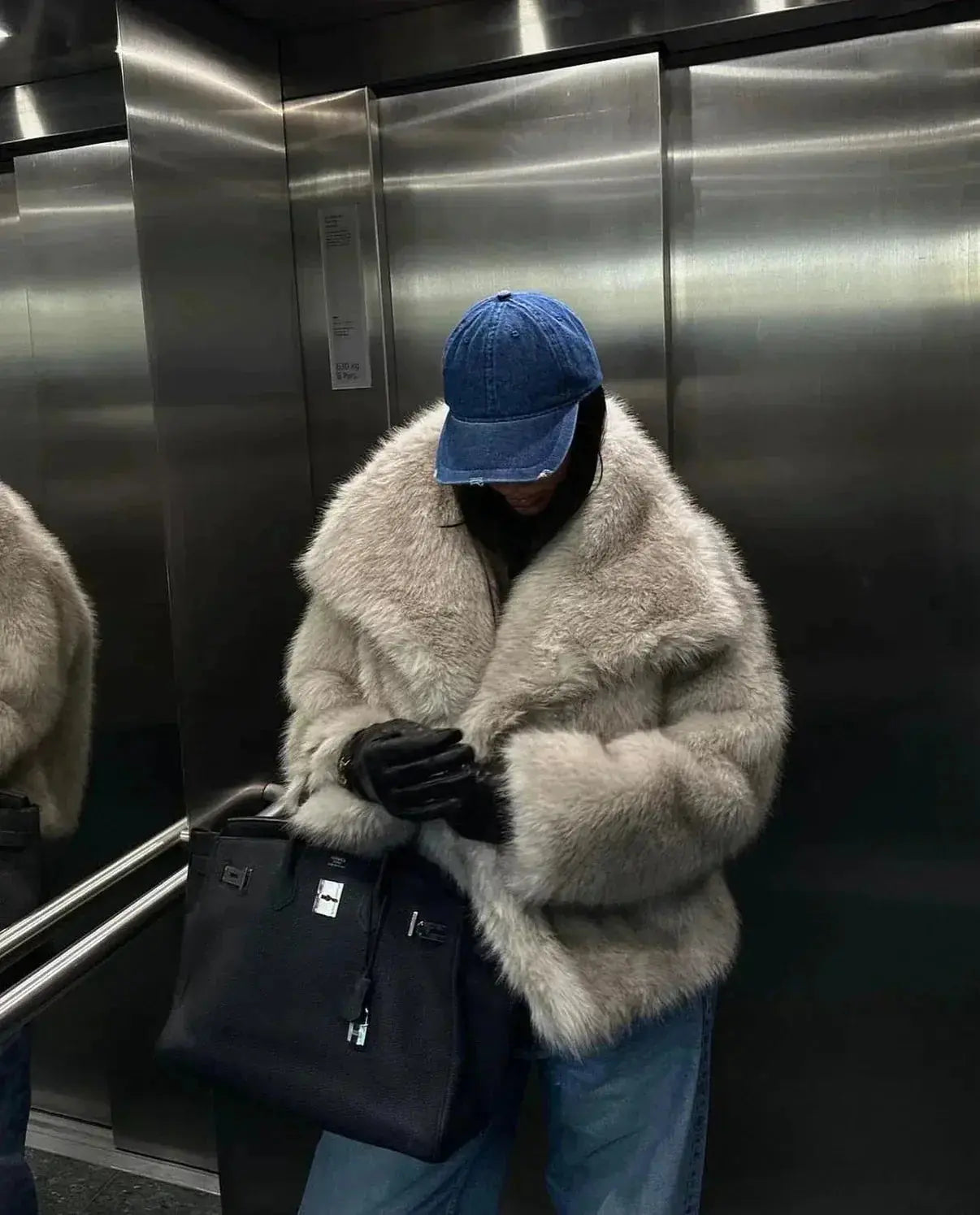 Ela | Women’s Faux Fur Coat