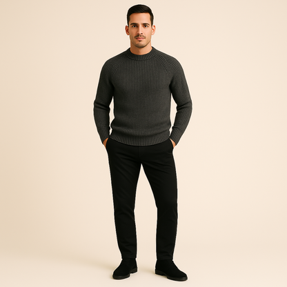 Ely | Men’s Luxury Cashmere Crewneck Jumper