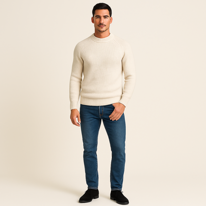 Ely | Men’s Luxury Cashmere Crewneck Jumper