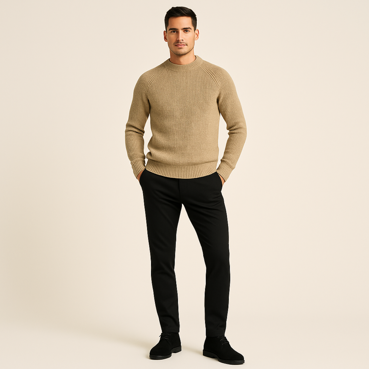 Ely | Men’s Luxury Cashmere Crewneck Jumper