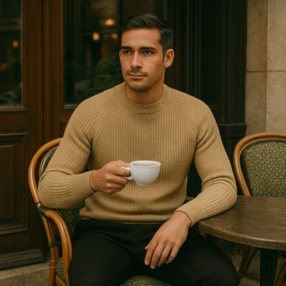 Ely | Men’s Luxury Cashmere Crewneck Jumper