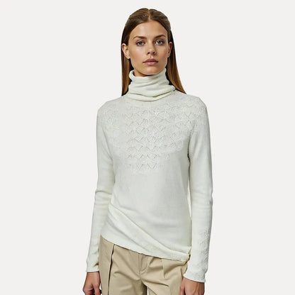 Emelie | Women’s Cozy Acrylic Turtleneck Sweater