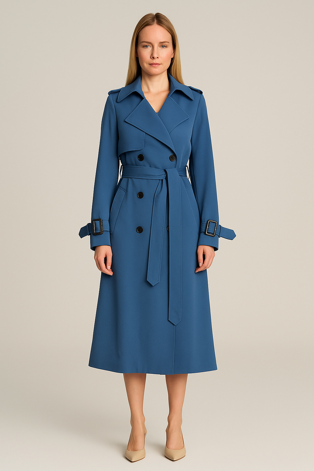 Eveline | Women’s Longline Trench Coat