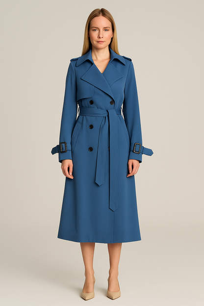 Eveline | Women’s Longline Trench Coat