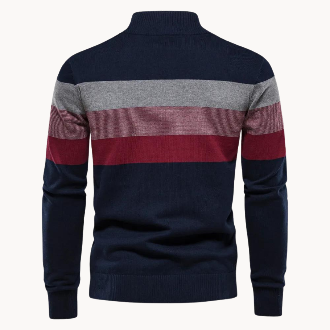 Quarter | Men’s Refined Striped Sweater