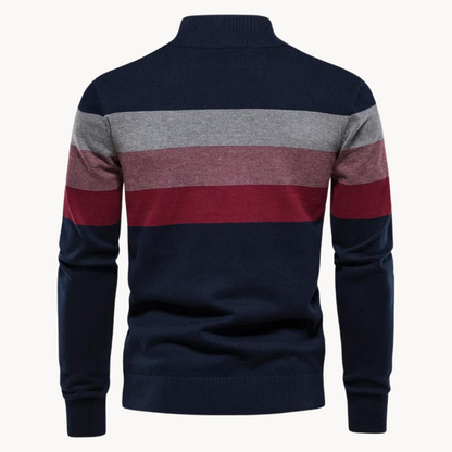 Quarter | Men’s Refined Striped Sweater