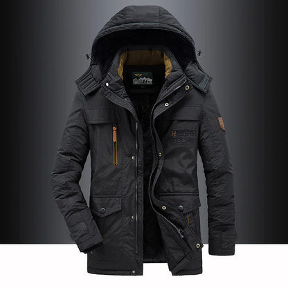Faustino | Men’s Warm Hood Heavy-Duty Winter Jacket