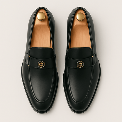 Giviny | Men’s Clean Cut Leather Loafers