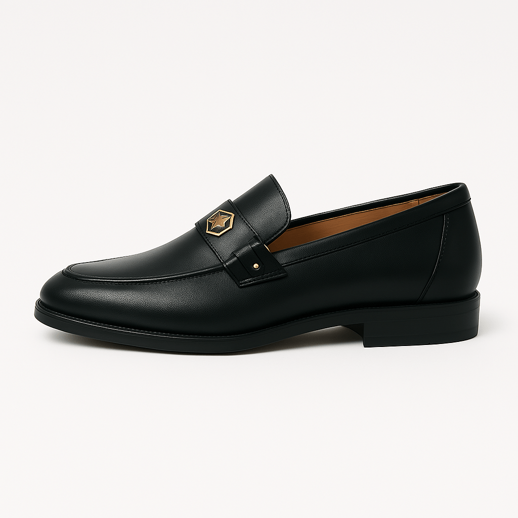 Giviny | Men’s Clean Cut Leather Loafers