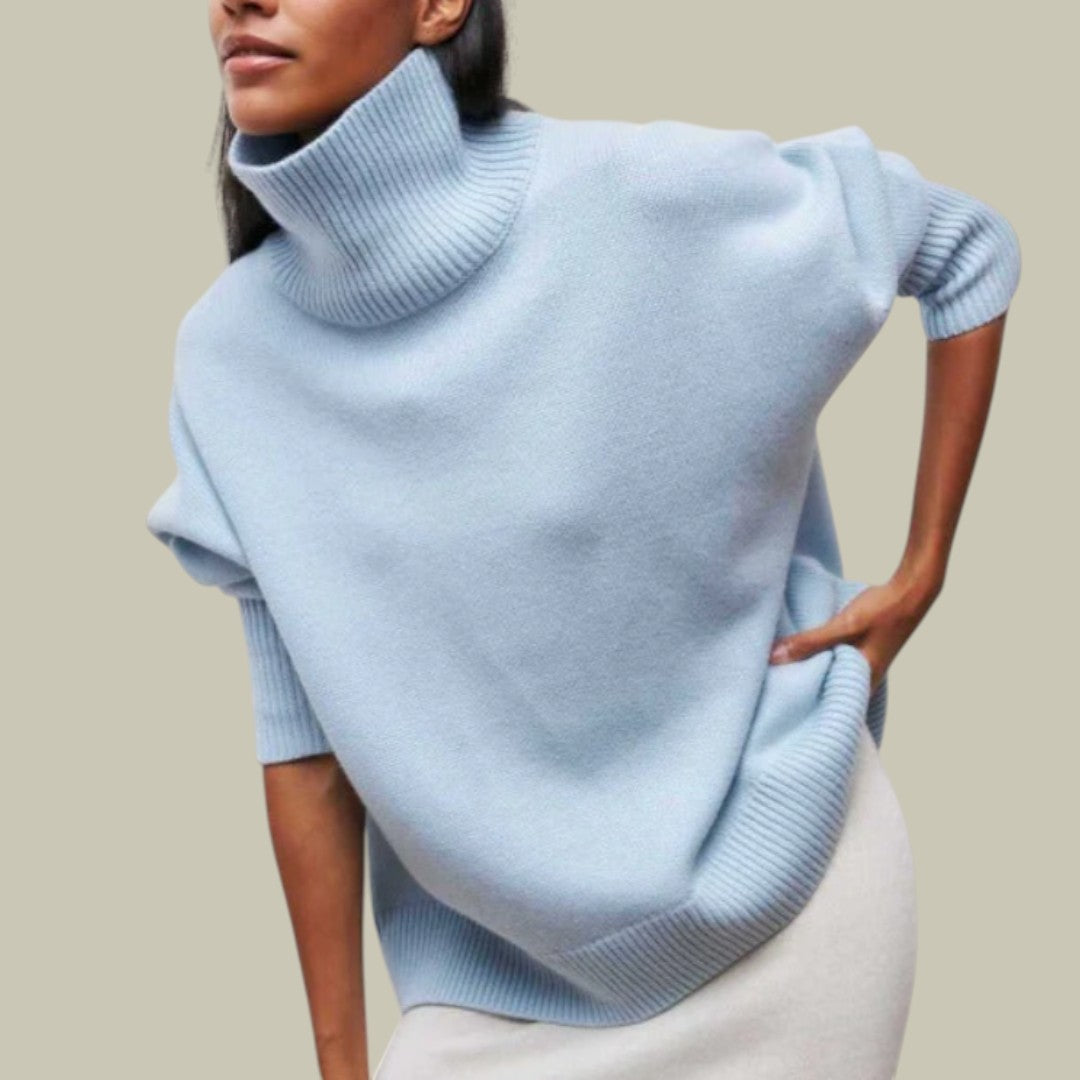 Graciella | Women’s Winter Oversized Loose-Fit Turtleneck
