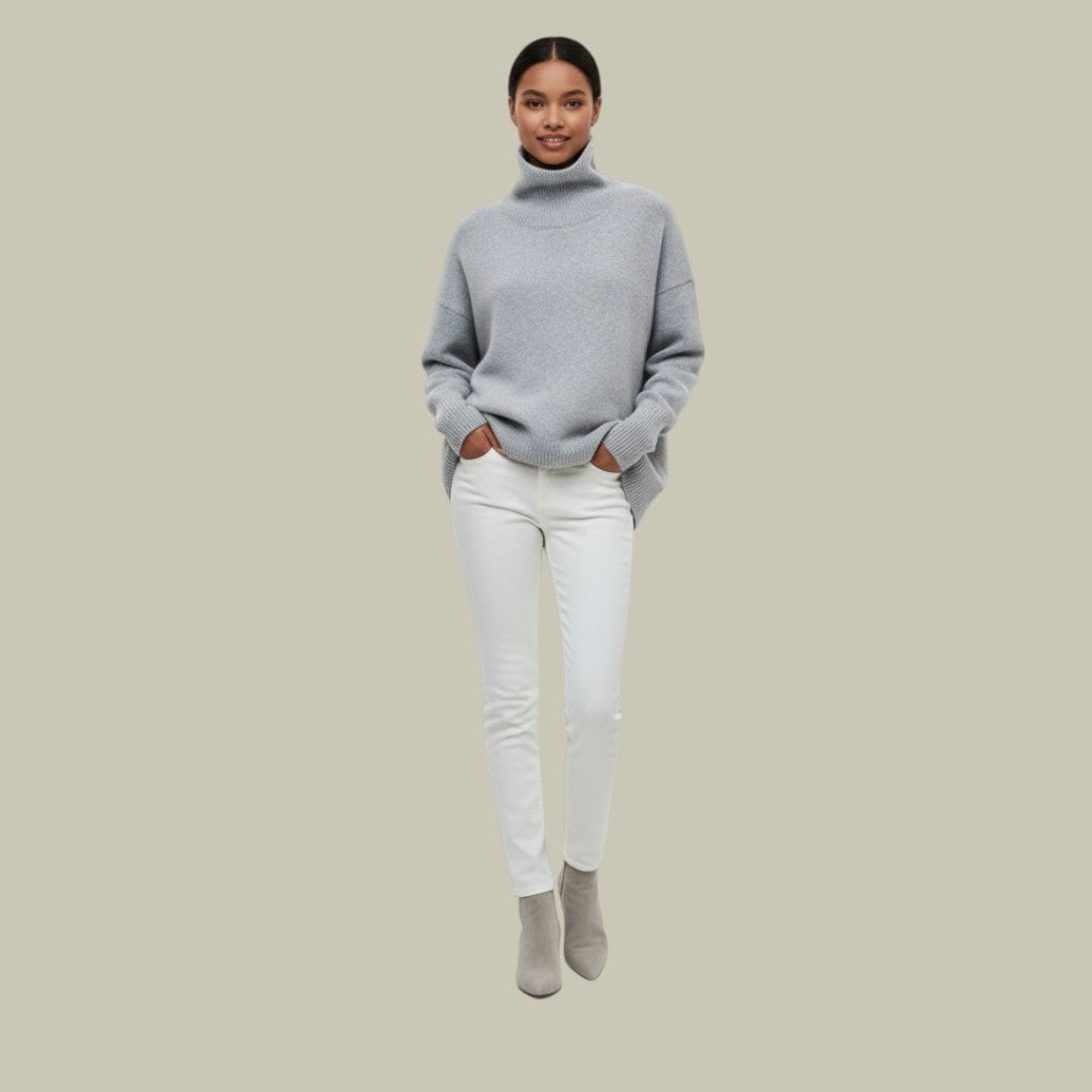 Graciella | Women’s Winter Oversized Loose-Fit Turtleneck