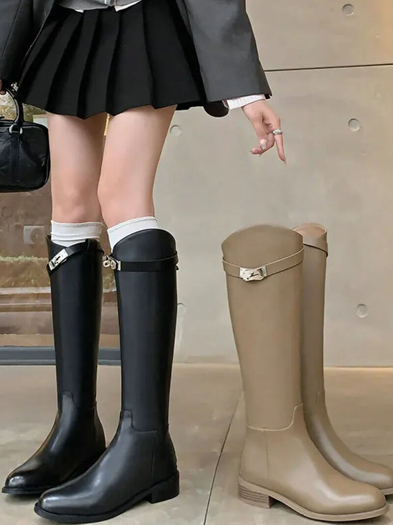 Gwen | Women’s Elegant Leather Riding Boots