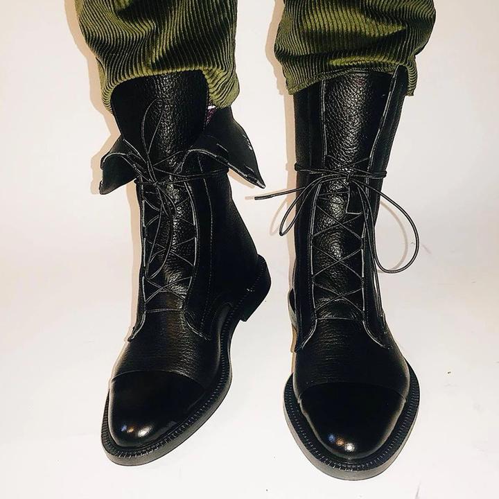Sapphira | Women’s Lace-Up Leather Ankle Boots