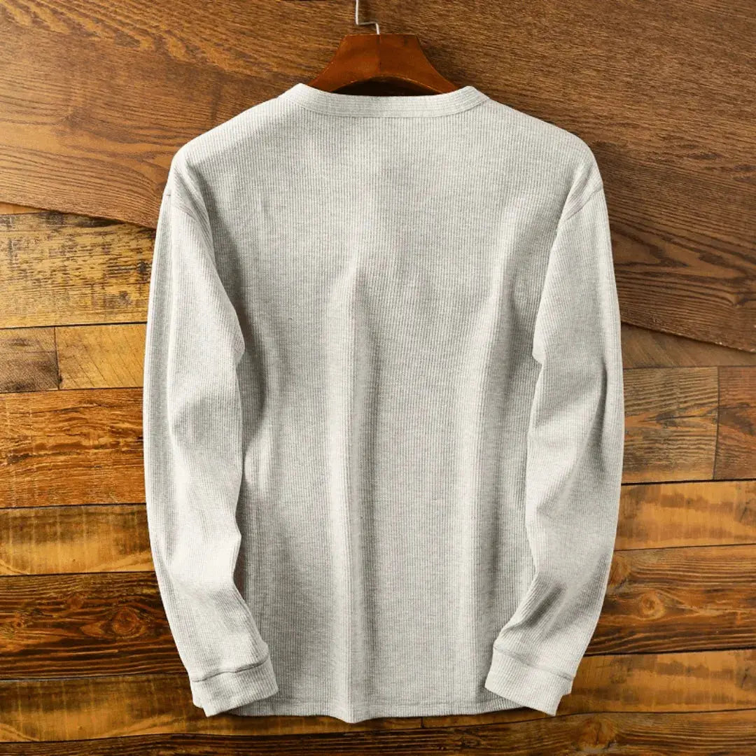Heritage | Men’s Ultra-Soft Cotton Henley Shirt