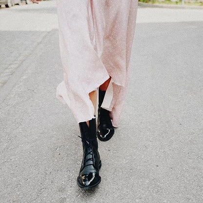 Sapphira | Women’s Lace-Up Leather Ankle Boots