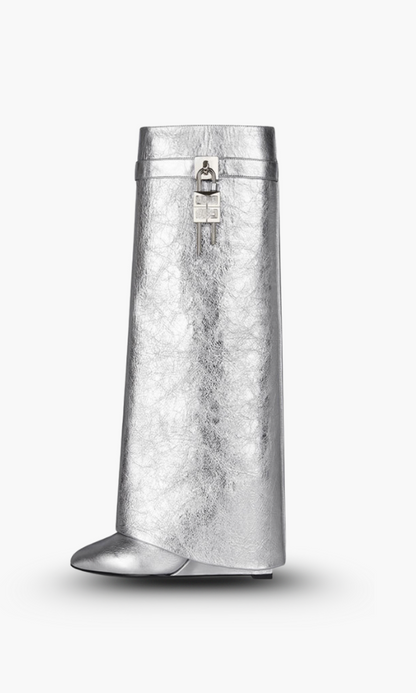 Hilary | Women’s Vegan Leather Sculptural Boots