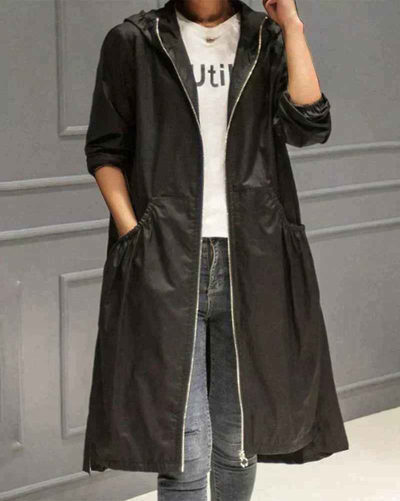 Hydra | Women’s Knee-Length Waterproof Coat
