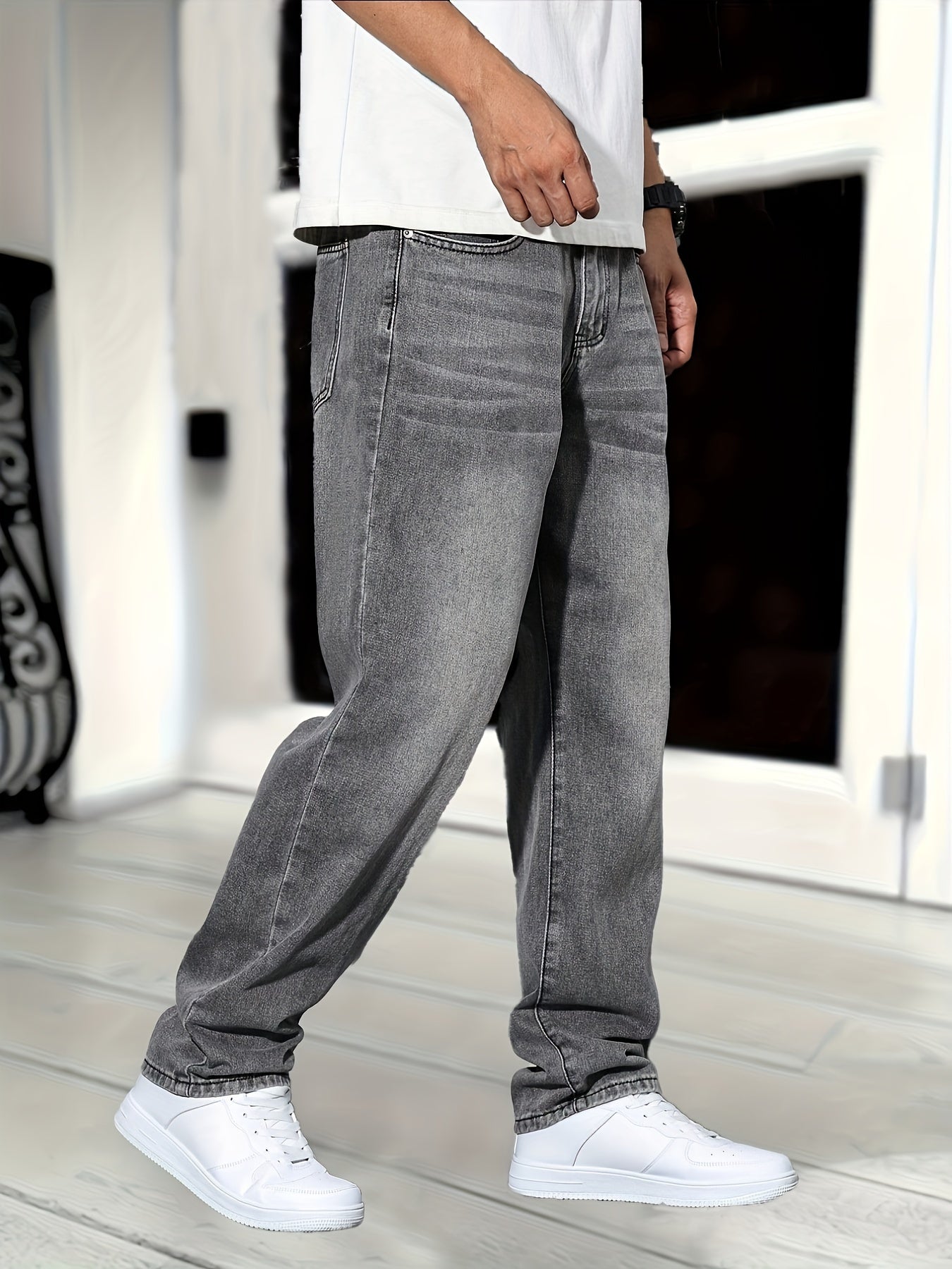 Jay | Men’s Straight-Leg Premium Denim Jeans