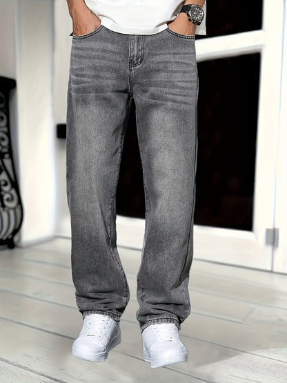 Jay | Men’s Straight-Leg Premium Denim Jeans