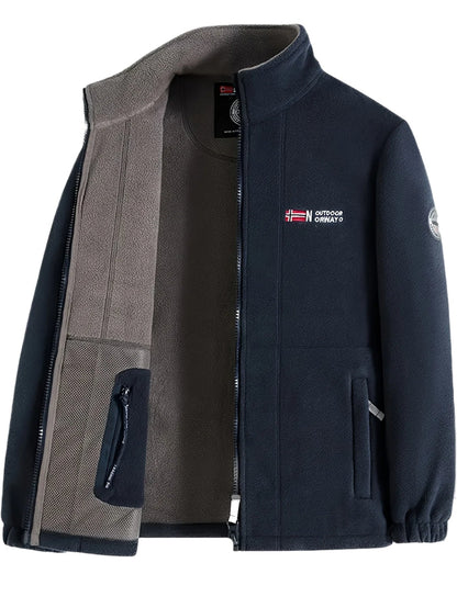 Jaydon | Men’s Classic Zip Closure Outdoor Fleece Jacket