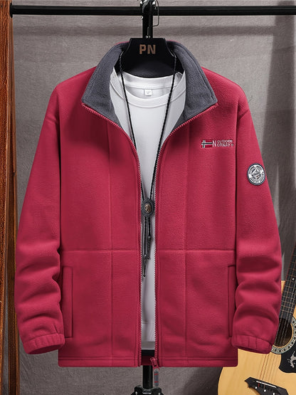 Jaydon | Men’s Classic Zip Closure Outdoor Fleece Jacket