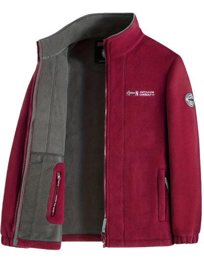 Jaydon | Men’s Classic Zip Closure Outdoor Fleece Jacket