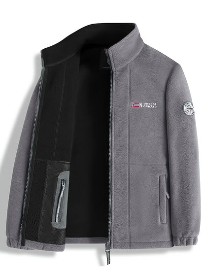 Jaydon | Men’s Classic Zip Closure Outdoor Fleece Jacket