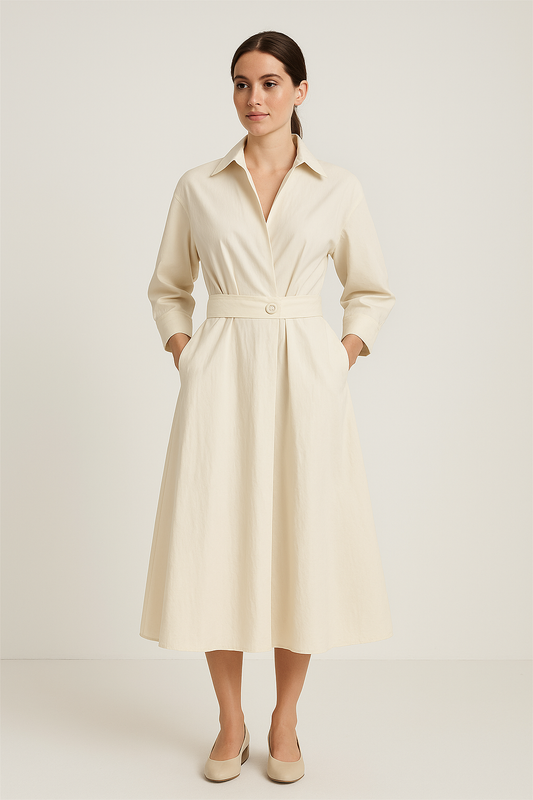 Jevonna | Women’s Cotton Shirt Dress1