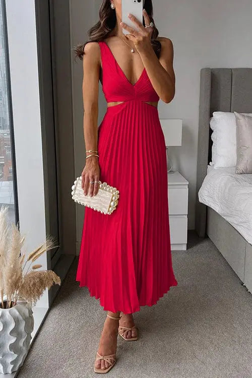 Kesley | Women’s Pleated Dress – Feminine Elegance for Special Occasions
