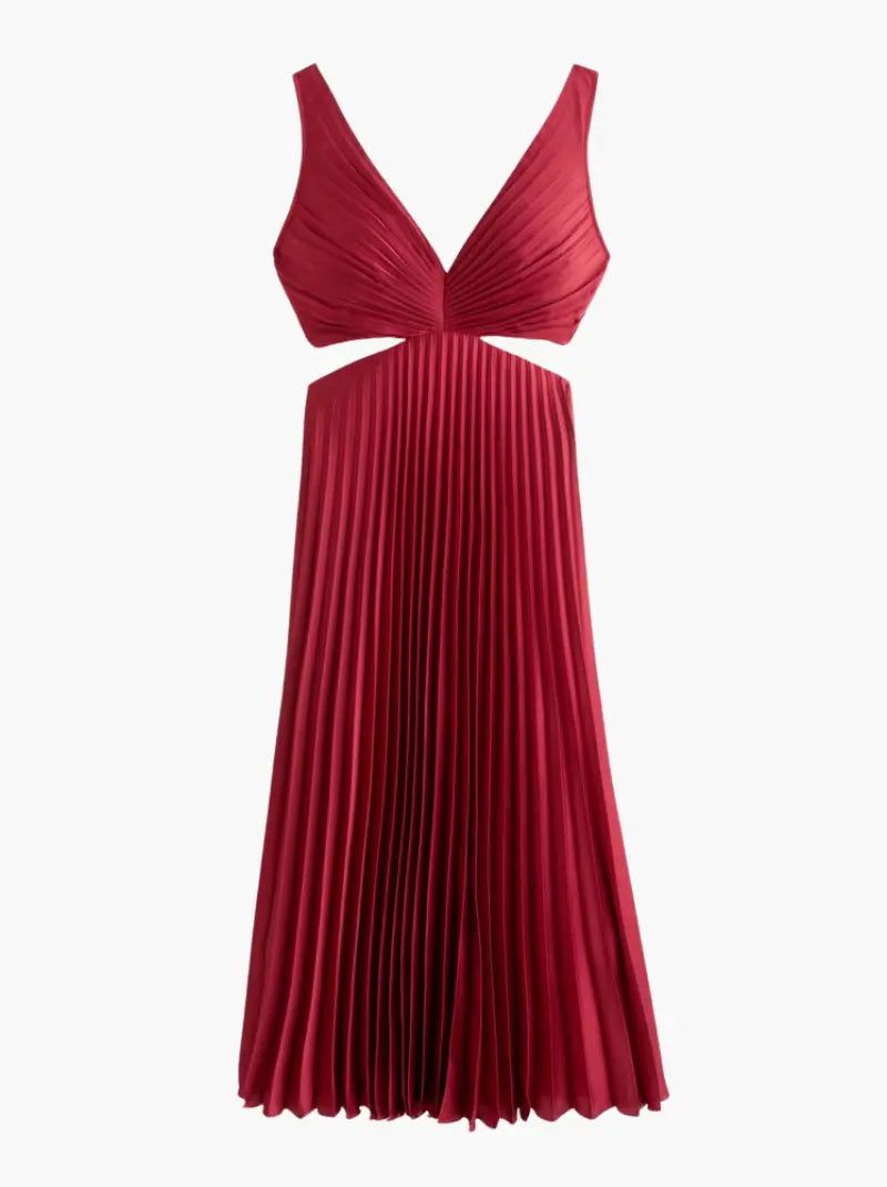 Kesley | Women’s Pleated Dress – Feminine Elegance for Special Occasions