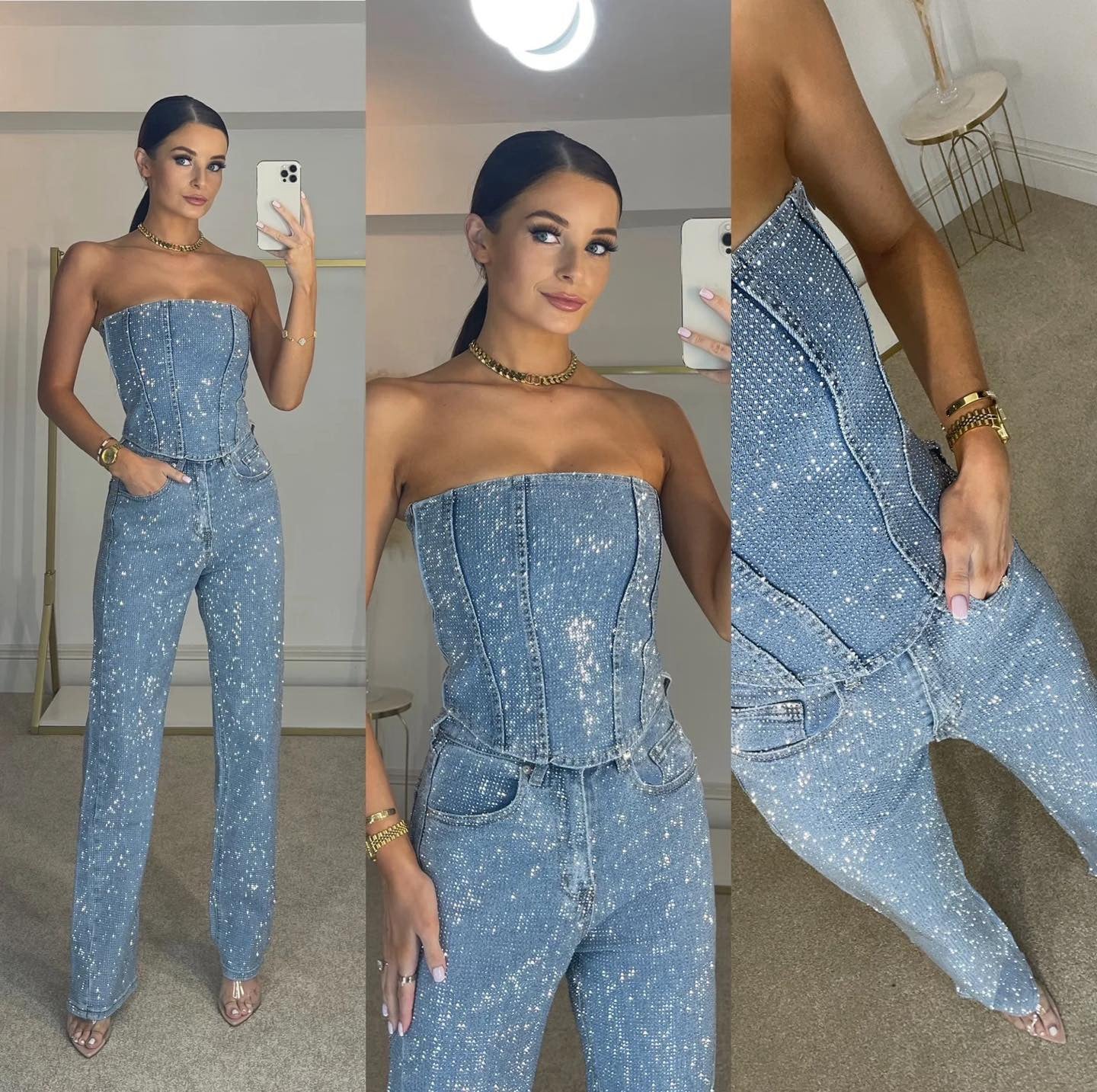 Kyline | Women’s Strapless Jumpsuit