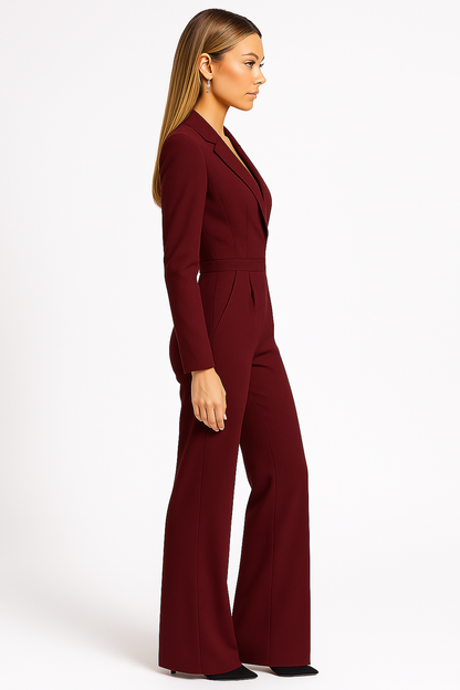 Lalyn | Women’s Elegant Wrap-Style Jumpsuit