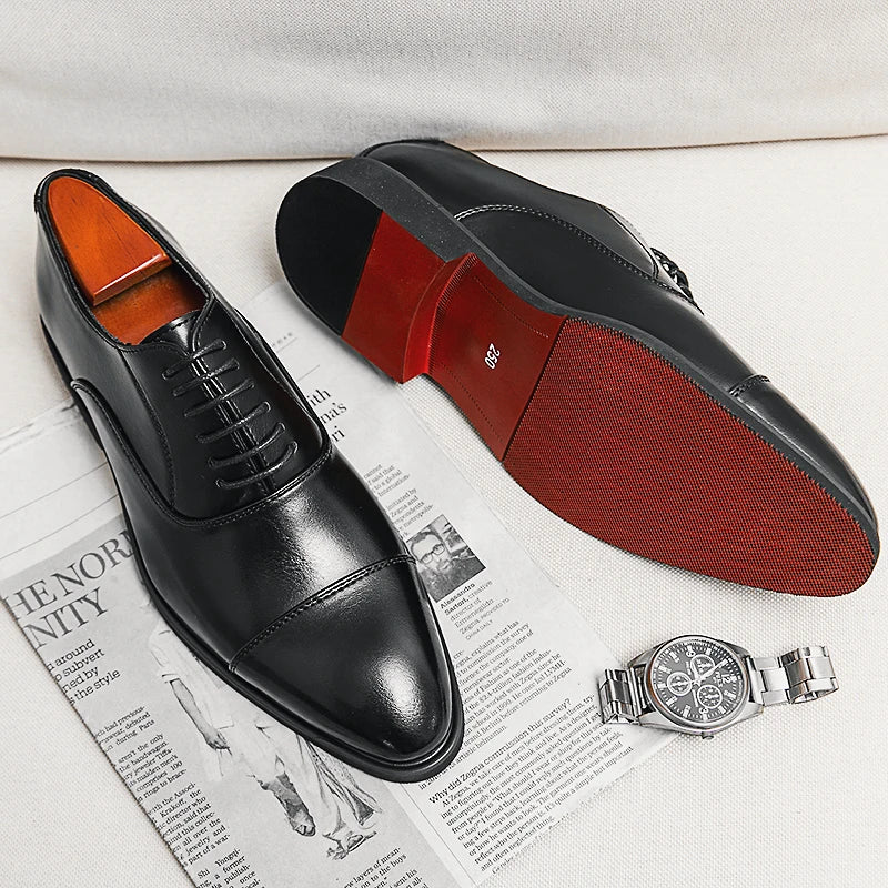 Luca | Men’s Italian Leather Oxford Shoes