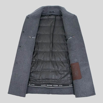 Lucien | Men’s Tailored Polyester-Blend Coat