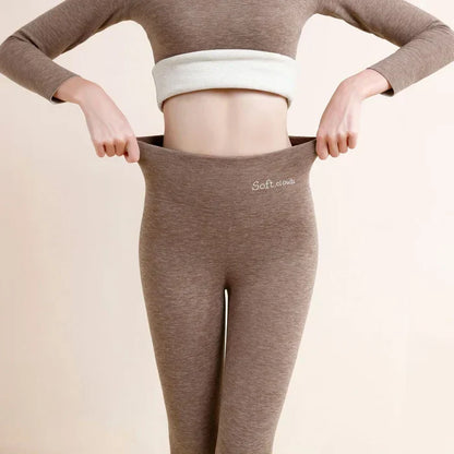 Lux | Women’s Cashmere-Blend Thermal Fleece Leggings