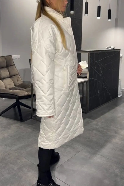 Lyka | Women’s Quilted Longline Coat