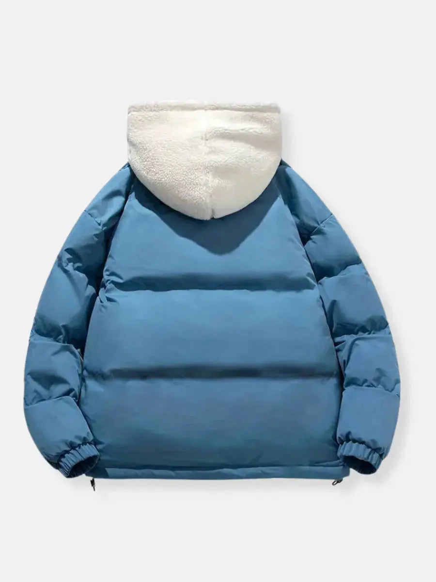 ARVYN | Hooded Quilted Winter Jacket with Plush Lining