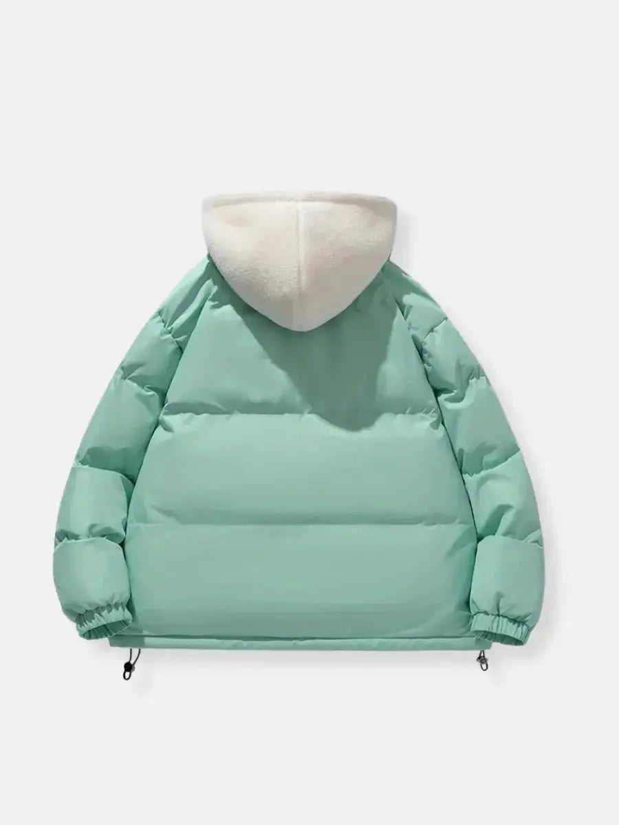 ARVYN | Hooded Quilted Winter Jacket with Plush Lining