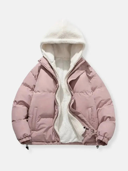 ARVYN | Hooded Quilted Winter Jacket with Plush Lining