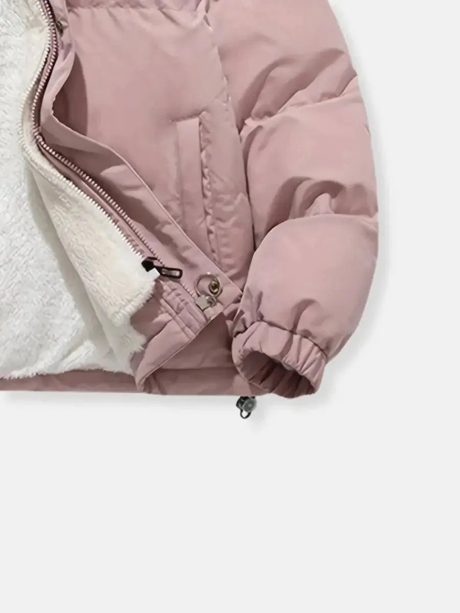 ARVYN | Hooded Quilted Winter Jacket with Plush Lining