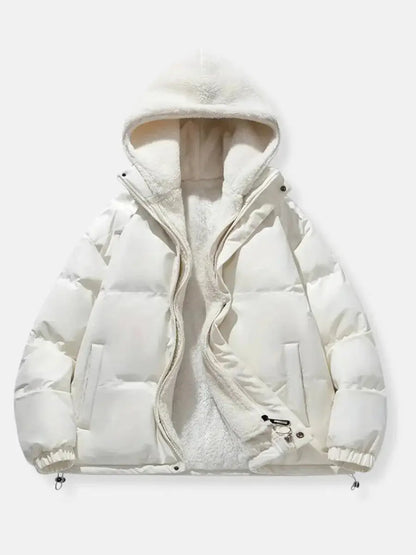 ARVYN | Hooded Quilted Winter Jacket with Plush Lining