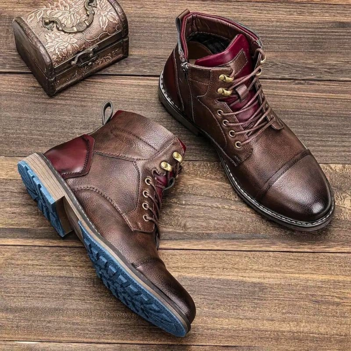 Manchester | Men’s Vintage Leather Ankle Boots