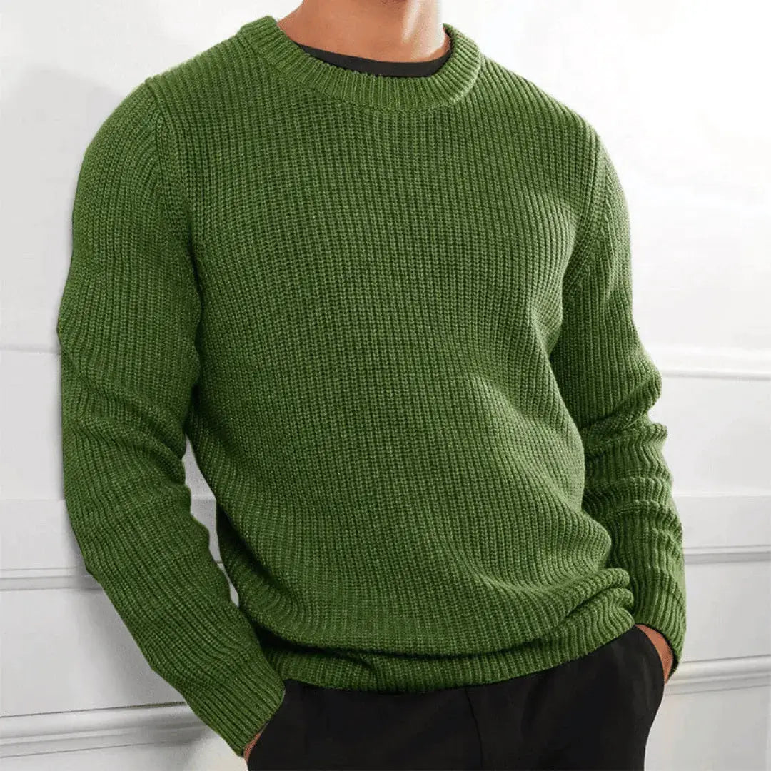 Marcellino | Men’s Hand-Knitted Acrylic Sweater
