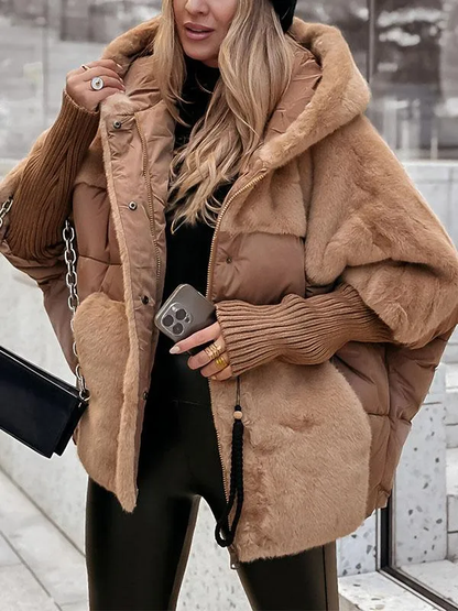 Mary Rose | Women’s Padded Winter Coat – Hooded Design