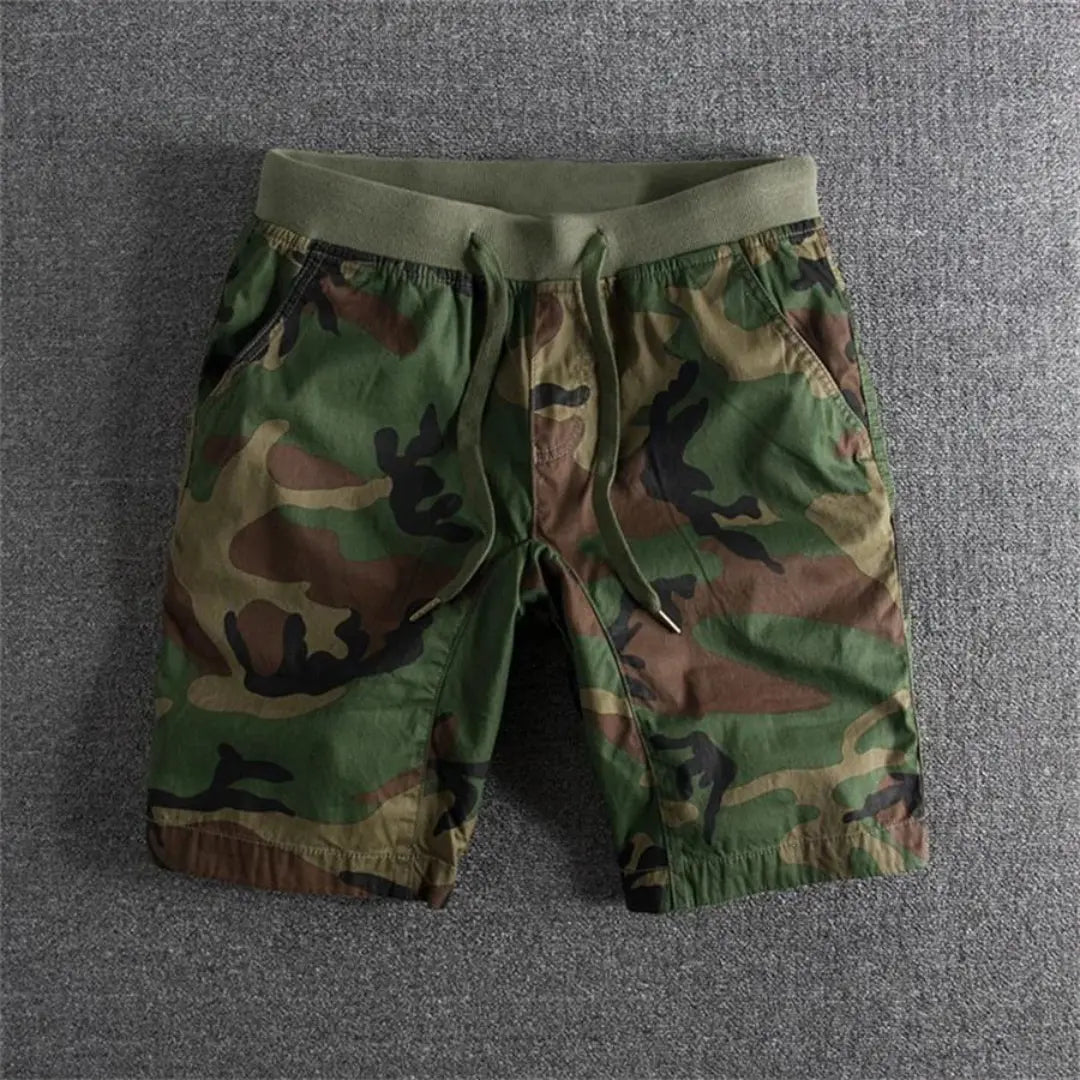 Massie | Men’s Tactical Camo Cotton Shorts