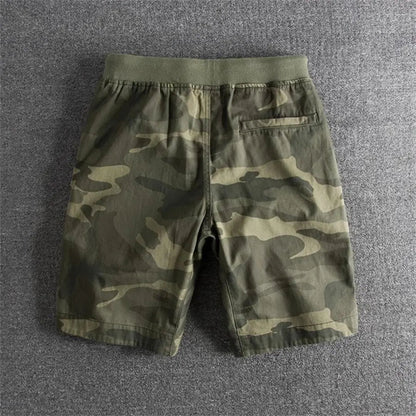Massie | Men’s Tactical Camo Cotton Shorts